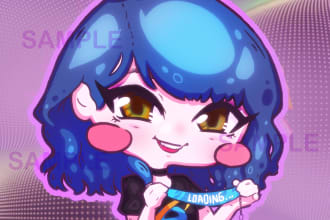 draw a cute chibi for your avatar
