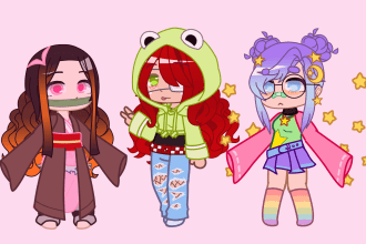 make you a gacha club or gacha life 2 oc no credit needed