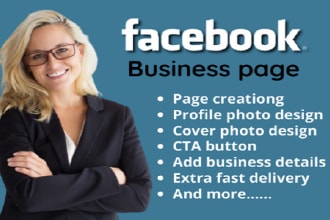 do facebook business page creation, social media pages, and accounts setup