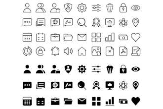 do icon design, svg, vector files