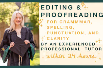 proofread and edit your essay