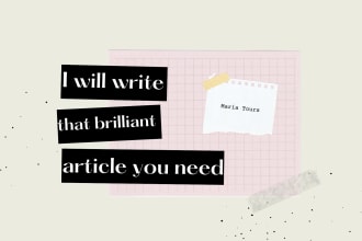 write articles in spanish for your blog
