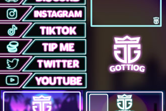 make you custom twitch graphics