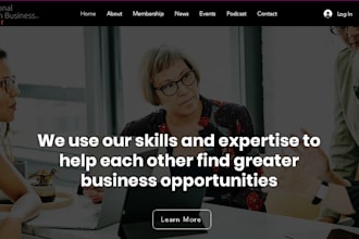 be your website designer and web developer