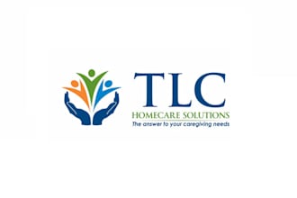 design tlc homecare solutions logo in 1 day