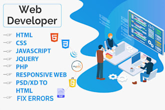 develop a full website in php with mysql