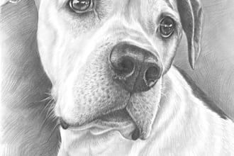 do pencil sketches according to the needs