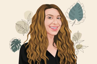 draw amazing cartoon portrait from your photo