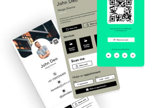 create digital business card whatsapp store, vcard builder