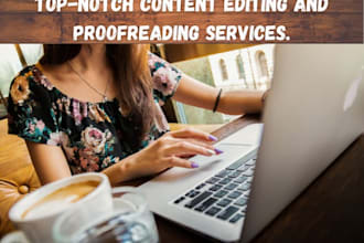 edit and proofread your articles or blog posts