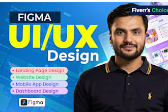 design modern mobile app UI UX design, website UI UX design