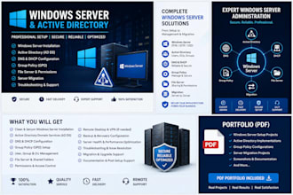 install windows server and active directory