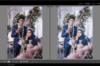 do photo editing and color correction in adobe lightroom