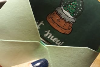 write your christmas cards