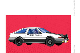 do flat car poster design