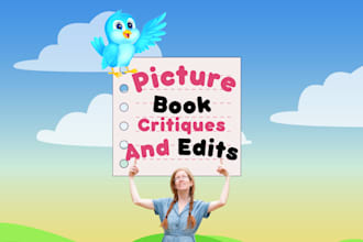 read and critique your childrens picture book or short story