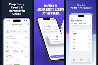 build a native ios app mvp in swift for iphone and ipad