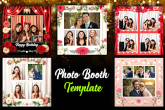 design photo booth template