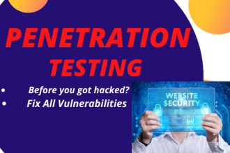 do advanced  penetration testing on websites to find vulnerabilities