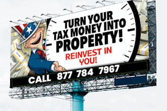run ooh digital billboard ad for your business for 1 month