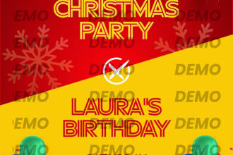 design  christmas, greeting or new  customized  greetings