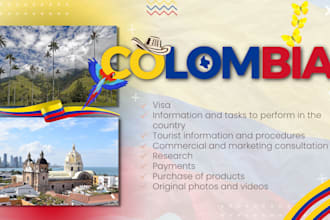 assist you with everything related to colombia, medellin