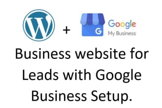 create complete wordpress website with google my business and ads setup