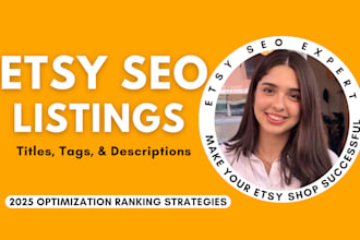 do etsy SEO to rank your etsy shop listing