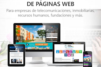 design of web pages in wordpress