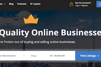 create a professional website