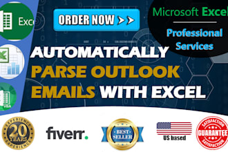 automatically extract outlook emails to excel