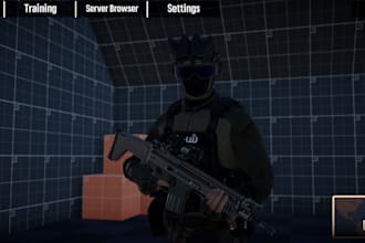 create your game or prototype in unity
