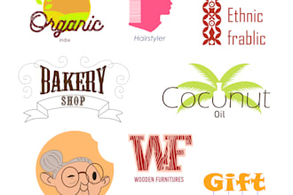 do minimalistic logo, icons, graphics
