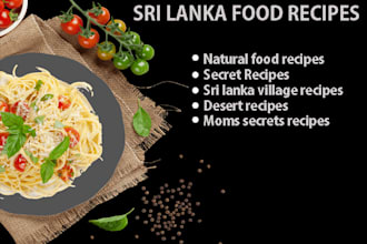 privide you to 100 sri lanka recipes
