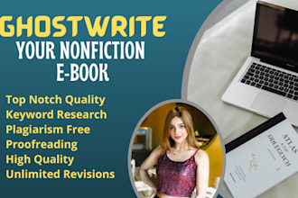 do nonfiction ebook writing, ghostwriting, article writing