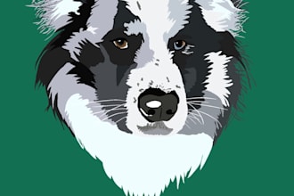 draw your pet cartoon portait