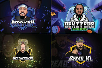 craft twitch logo, screens, overlays, and panels
