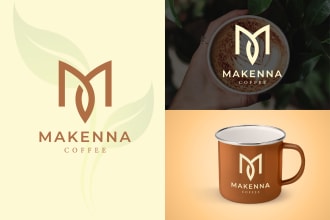 do a modern minimalist business logo design and branding