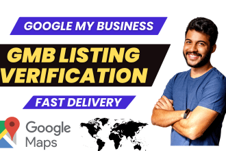 create verified gmb listing, google my business, gmb