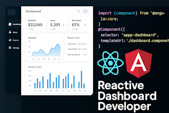 fix or build angular applications with modern frontend development