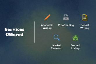 proofread and format your research articles and posters