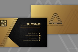 professional business card design for corporate brand identity