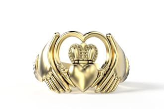 create 3d jewelry and render for production