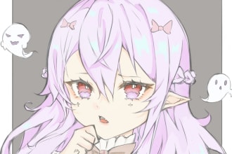 draw your character or fanart in anime style