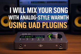 mix your song with analog style warmth using uad plugins