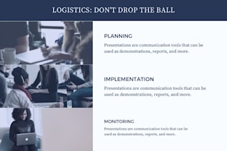 create a modern and professional power point presentation