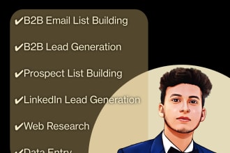 do any lead generation , data entry or admin support work