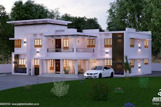 do exterior designing, modelling and rendering