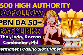 build high da DR 50 to 70 white hat SEO backlinks for website ranking