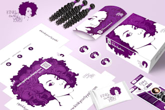 design creative logo with full brand identity